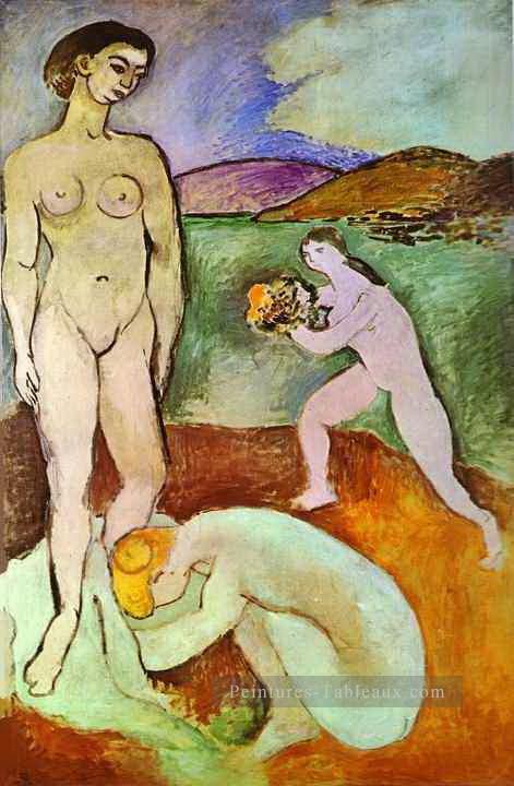 Luxe I nue 1907 fauvisme abstrait Henri Matisse Peintures à l'huile